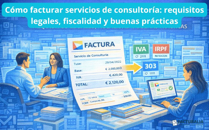 Cómo facturar servicios de consultoría
