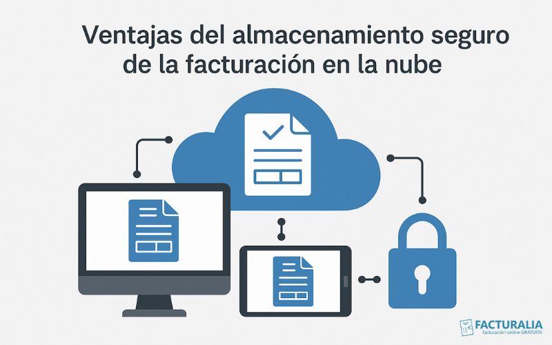 Ventajas del almacenamiento seguro de la facturación en la nube